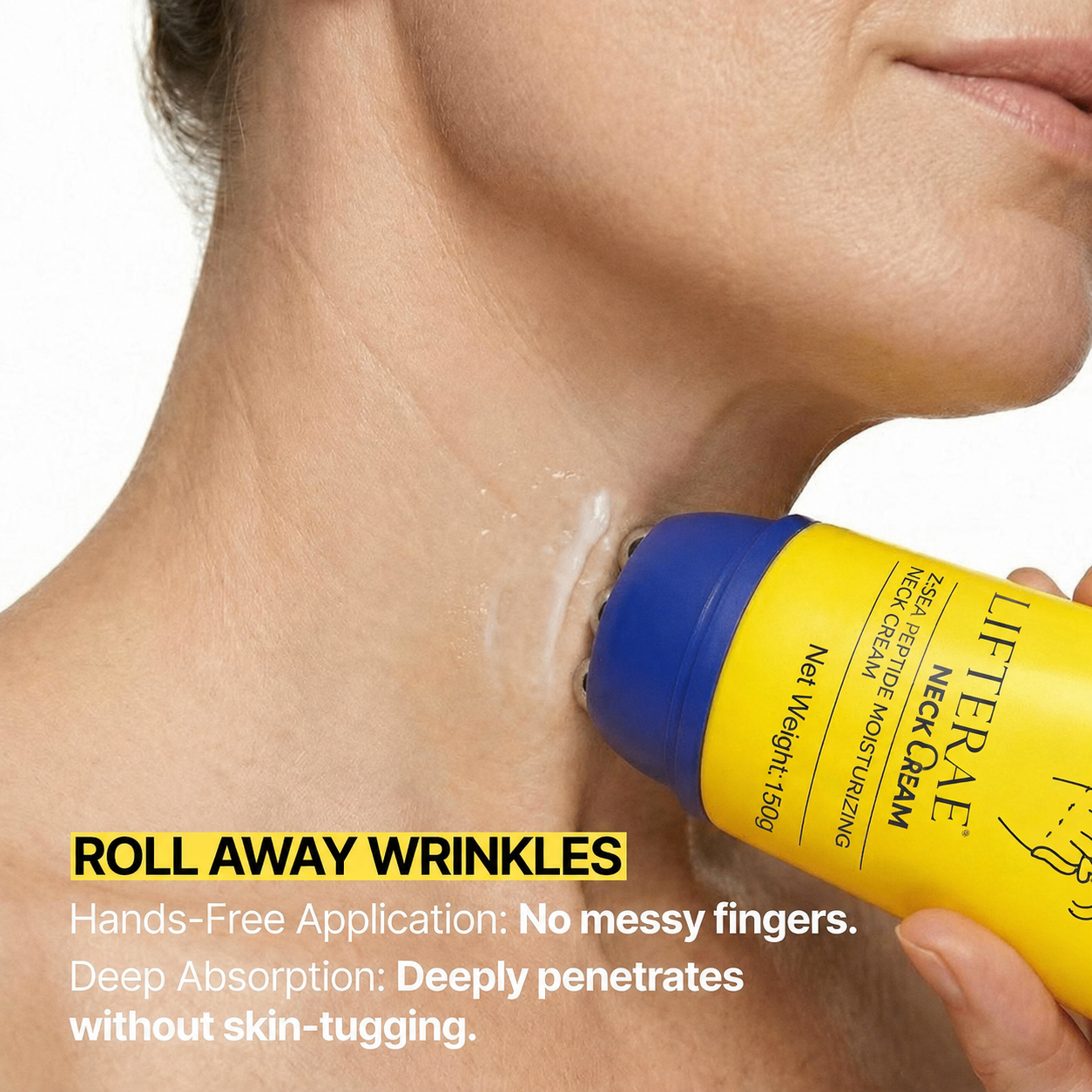 Lifterae Neck Firming Cream with Roller